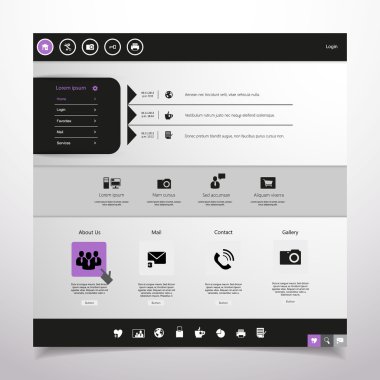 Web sitesi şablonu Minimal Tema