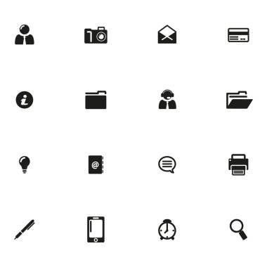 Ortam ve iletişim simgeleri