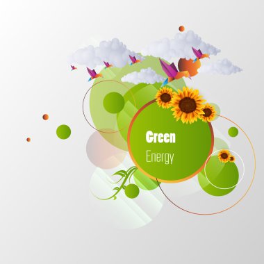 soyut Eko arka plan tasarımı