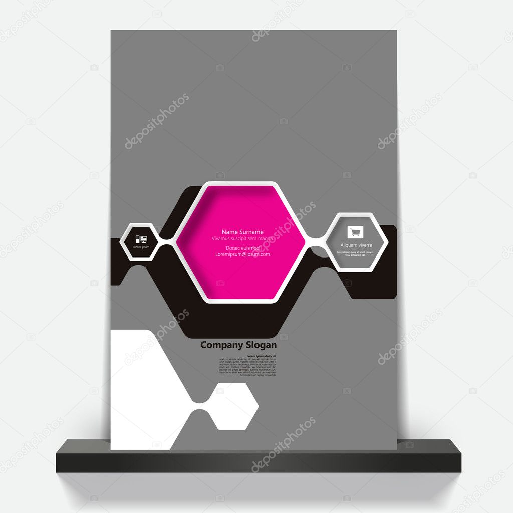 brochure, flyer, magazine cover & poster template