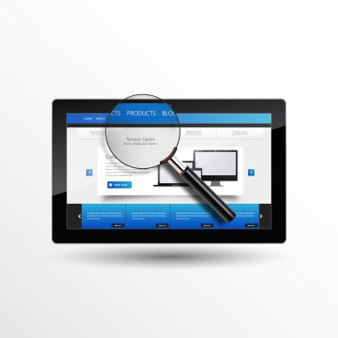 web sitesi şablonu tasarımı