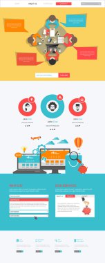 web sitesi şablonu tasarımı