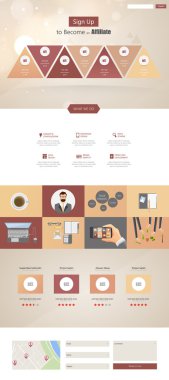 web sitesi şablonu tasarımı