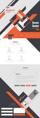 web sitesi şablonu tasarımı