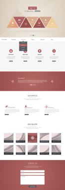 web sitesi şablonu tasarımı