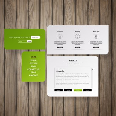 web sitesi şablonu tasarımı