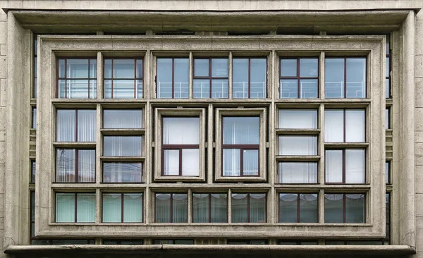 Composition of windows on facade — Stock Photo, Image