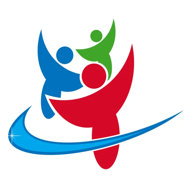 Soyut mutlu insanlar