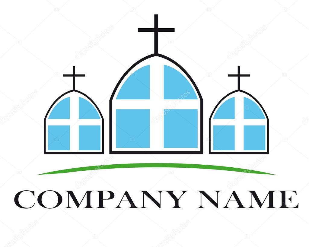 Christian cross church triple