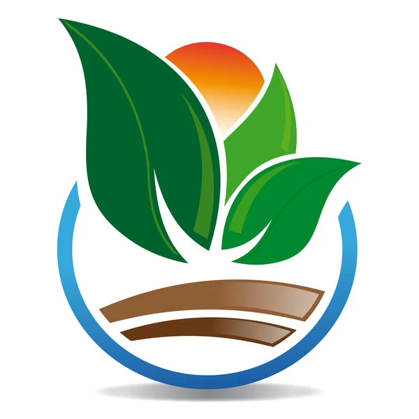 Sebze veya meyve soyut simgesi