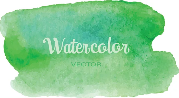 Aquarell-Textur auf weißem Hintergrund — Stockvektor