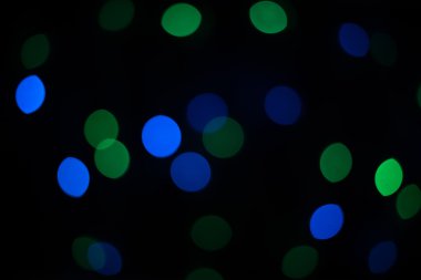 Yeşil ve mavi ışık arka plan