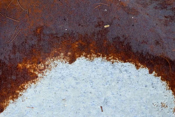 亜鉛の防錆汚れ — ストック写真