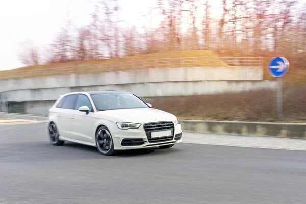 Концепція Ефекту Швидкісного Автомобіля Спортивний Автомат — стокове фото