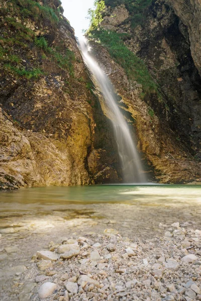 Uzun pozlama, yavaş deklanşör hızı, şelale, nehir, akıntı