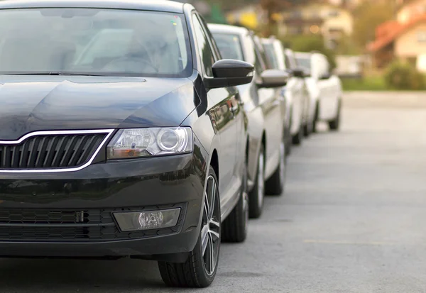 Used cars in a row — Stock Image Used cars in a row Stock Picture