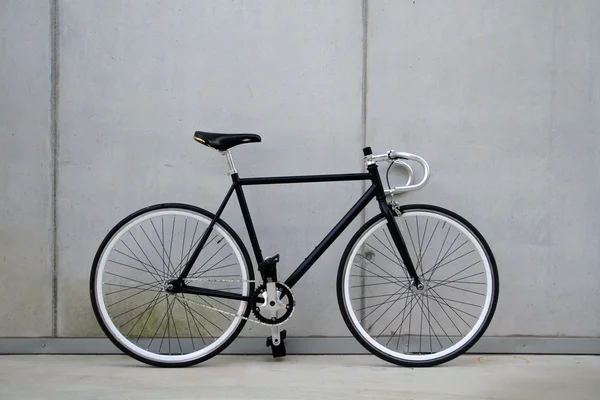 Hipster, fixie, fixed gear cykel — Stockfoto