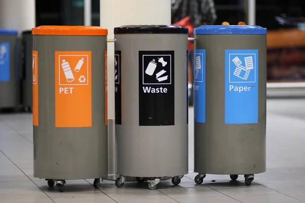 Different recycle bins