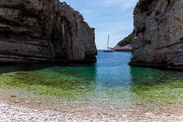 Blue Lagoon Hırvatistan Telifsiz Stok Imajlar