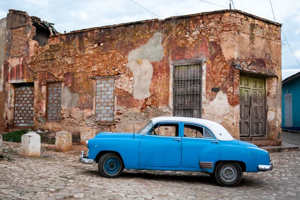 Araba sokakta trinidad, Küba - Stok İmaj
