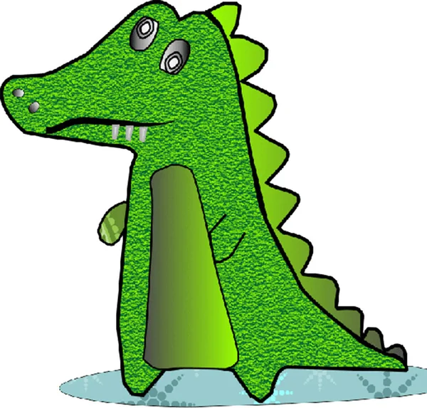 illustration of an dinosaur cartoon