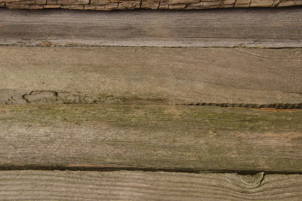 Un viejo, Horizontal, marrón, tablones de madera — Foto de Stock