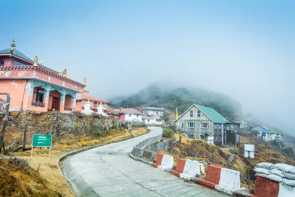 Meghma Adında Güzel Bir Köy Manebhanjan Dan Sandakphu Singalila Milli — Stok fotoğraf