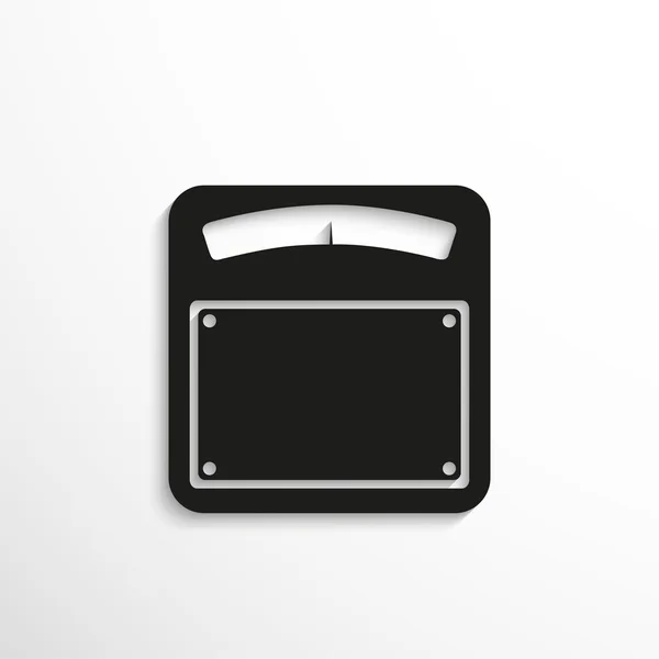 Scale. Simbolo. Icona del vettore . — Vettoriale Stock