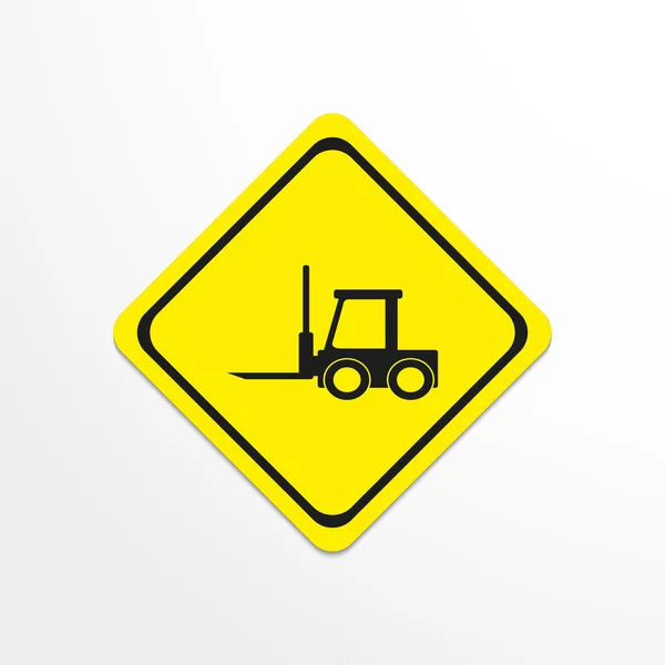 De loader. Zwarte vector pictogram — Stockvector