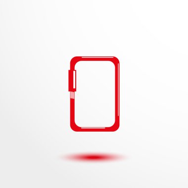 Karabina. Vektör simgesi.