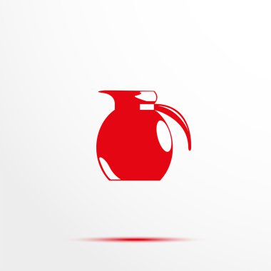 Sürahi. Vektör simgesi.