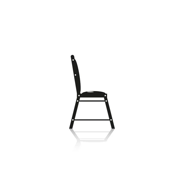 台所の椅子。ベクトルのアイコン. — ストックベクタ