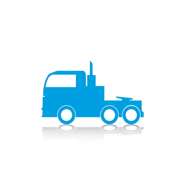 Vrachtwagen. Vector-pictogram. — Stockvector