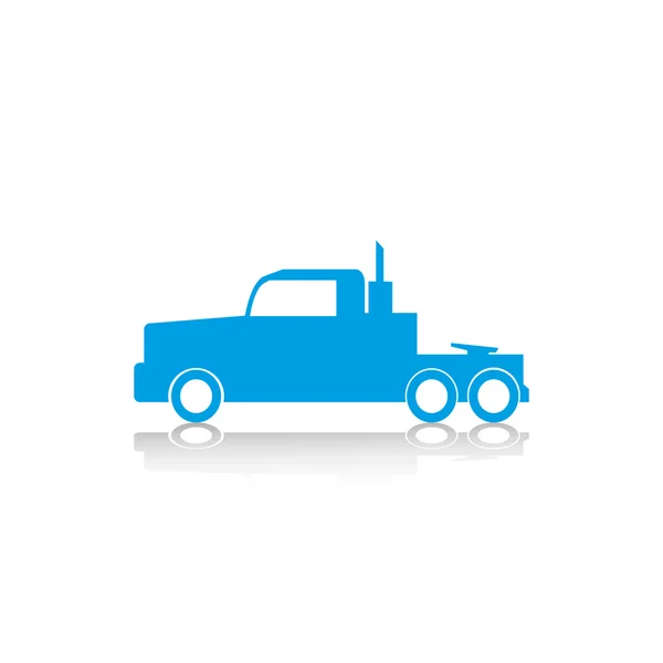 Vrachtwagen. Vector-pictogram. — Stockvector