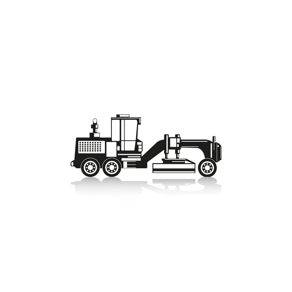 Grader. Vector-pictogram. — Stockvector