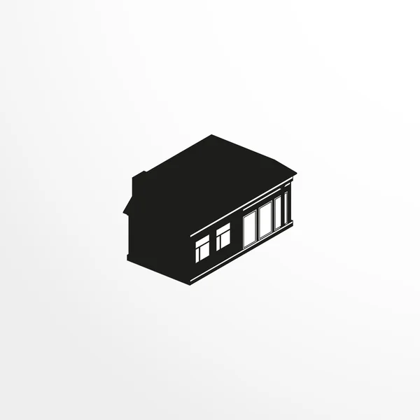 House. Vector icon. — Stock Vector