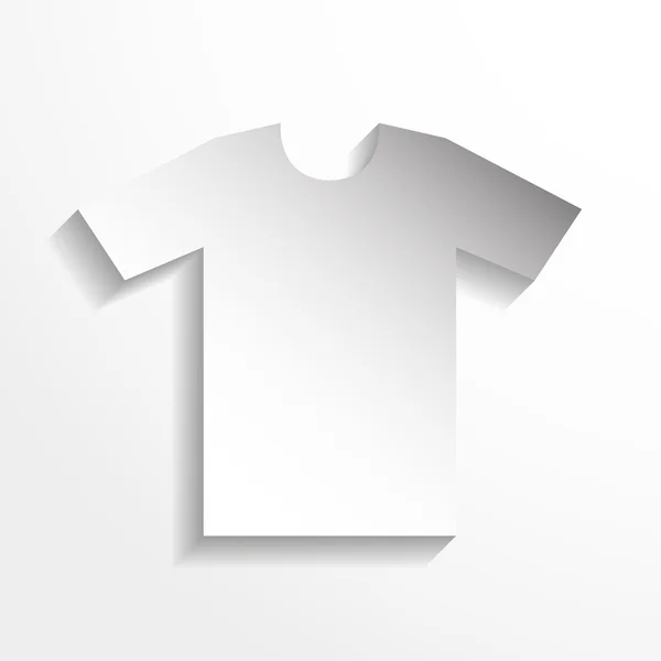 T-shirt. Vector icon. — Stock Vector