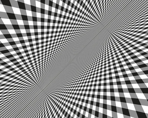 Abstraktes Muster. Vektorillustration. Schwarz-Weiß-Bild auf weißem Hintergrund. — Stockvektor