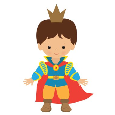 Prens vektör çizim