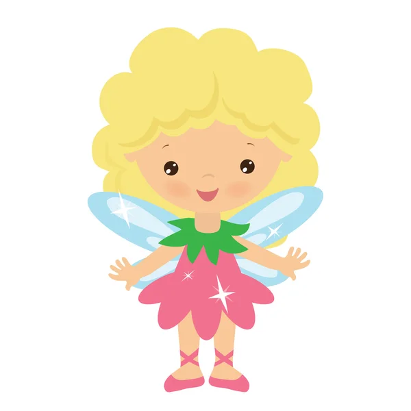 Fairy vector illustration — Stock Vector