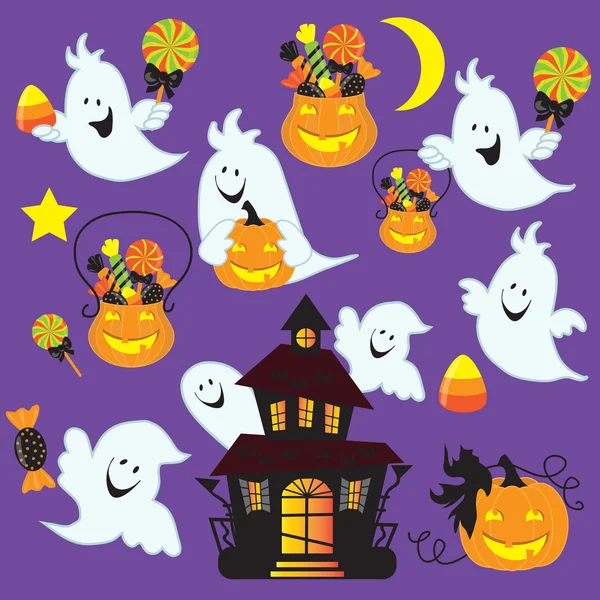 Vektorillustration zu Halloween — Stockvektor