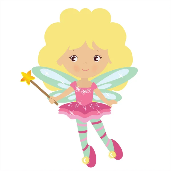 Fairy vector illustration — Stock Vector