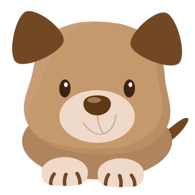 Köpek yavrusu köpek vektör çizim