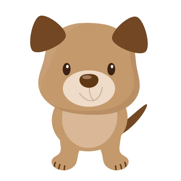 Puppy perro vector ilustración — Vector de stock