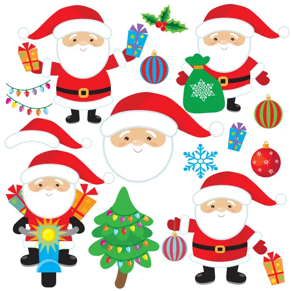 Santa Claus vector illustration — Stock Vector