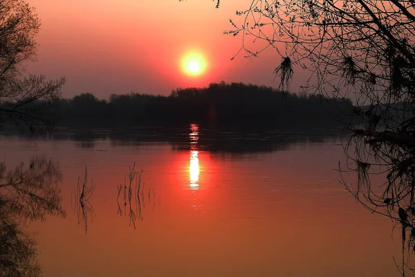 Sunset River — Stock Photo, Image