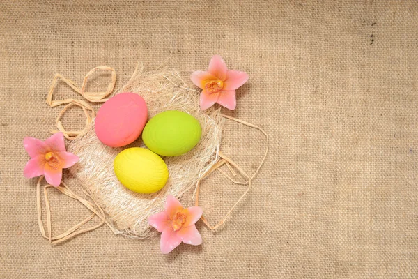 Ovos de Páscoa coloridos — Fotografia de Stock