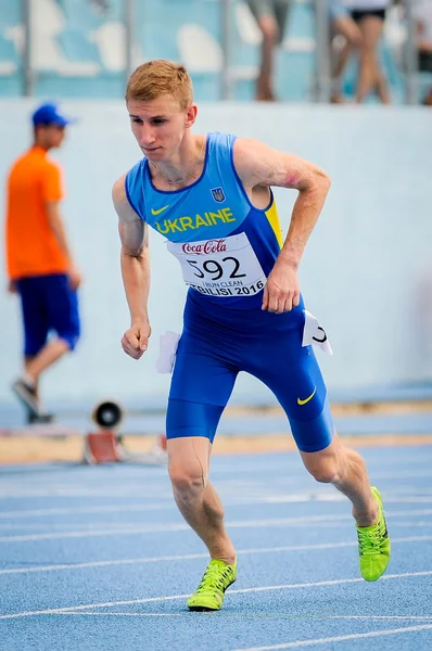 Ukrajinský sportovec Eych2016 — Stock fotografie
