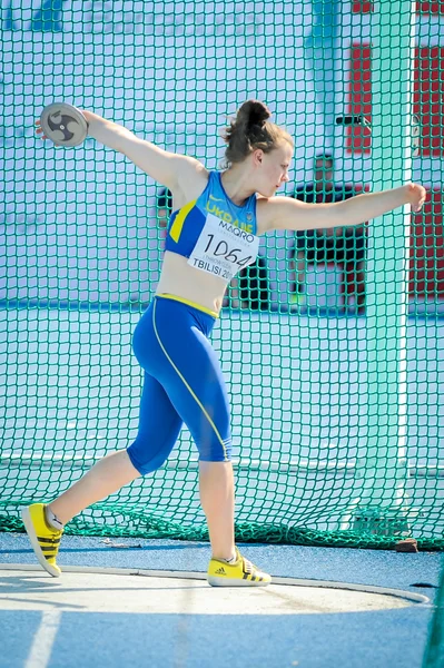 Sportowiec Ukraina Eych2016 — Zdjęcie stockowe