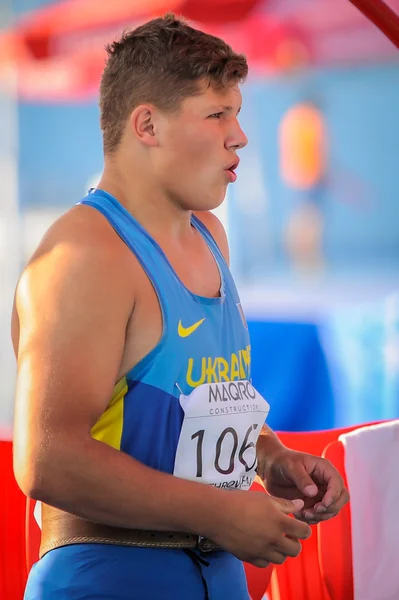 Ucrania atleta EYCH2016 —  Fotos de Stock